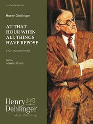 At That Hour When All Things Have Repose Vocal Solo & Collections sheet music cover Thumbnail